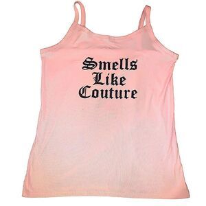 Smells like couture ribbed knit cami